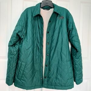 The North Face Quilted Sherpa Lined Jacket, Size M